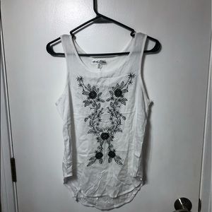 White tank top